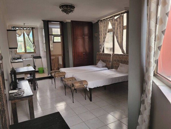 1 soverom, wi-fi og sengetøy