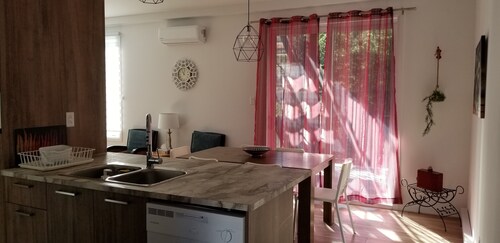 Condo 10 minutes from the Mont Tremblant  ski slopes ( Pet-Friendly)