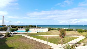 Una piscina riscaldata