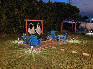 Overnatningsstedets område