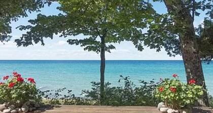 Private family compound on Lake Michigan, near Harbor Springs. Sleeps 12-14