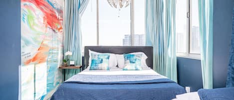 1 chambre, bureau, fer et planche à repasser, Wi-Fi gratuit