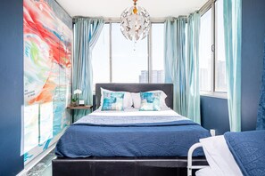 1 dormitorio, escritorio, tabla de planchar con plancha y wifi gratis