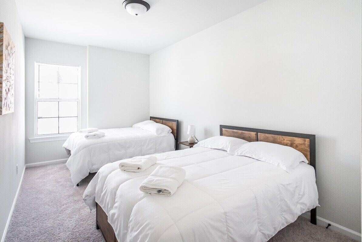 Bedroom # 3 - 2 Double Beds