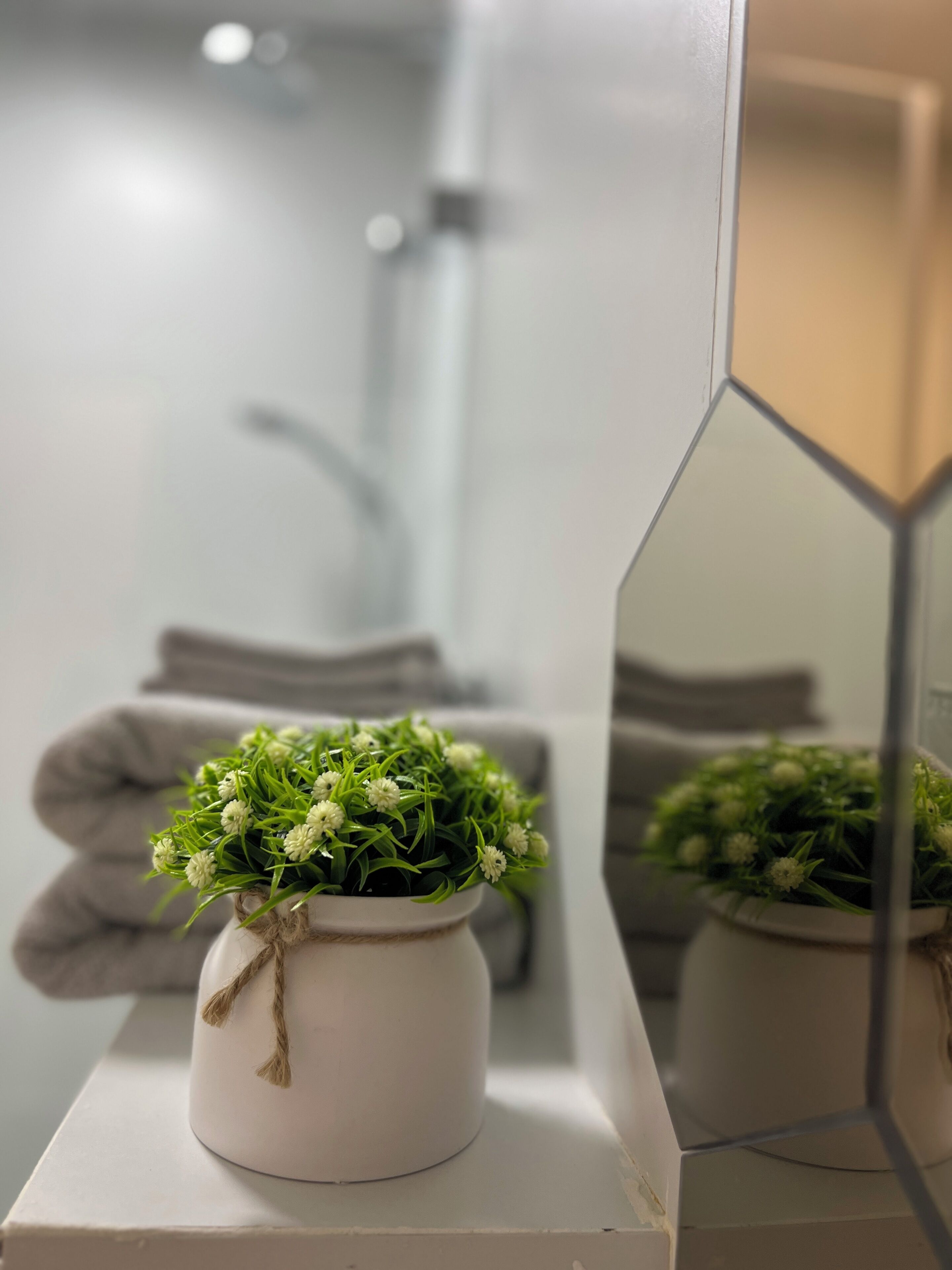 Studio Ville | Salle de bain | Serviettes fournies, savon, shampoing, papier toilette