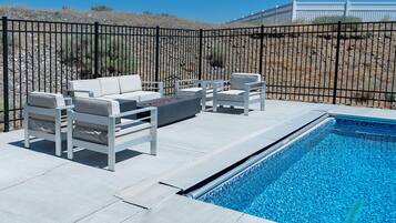 Beheizter Pool