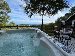 Bain à remous extérieur