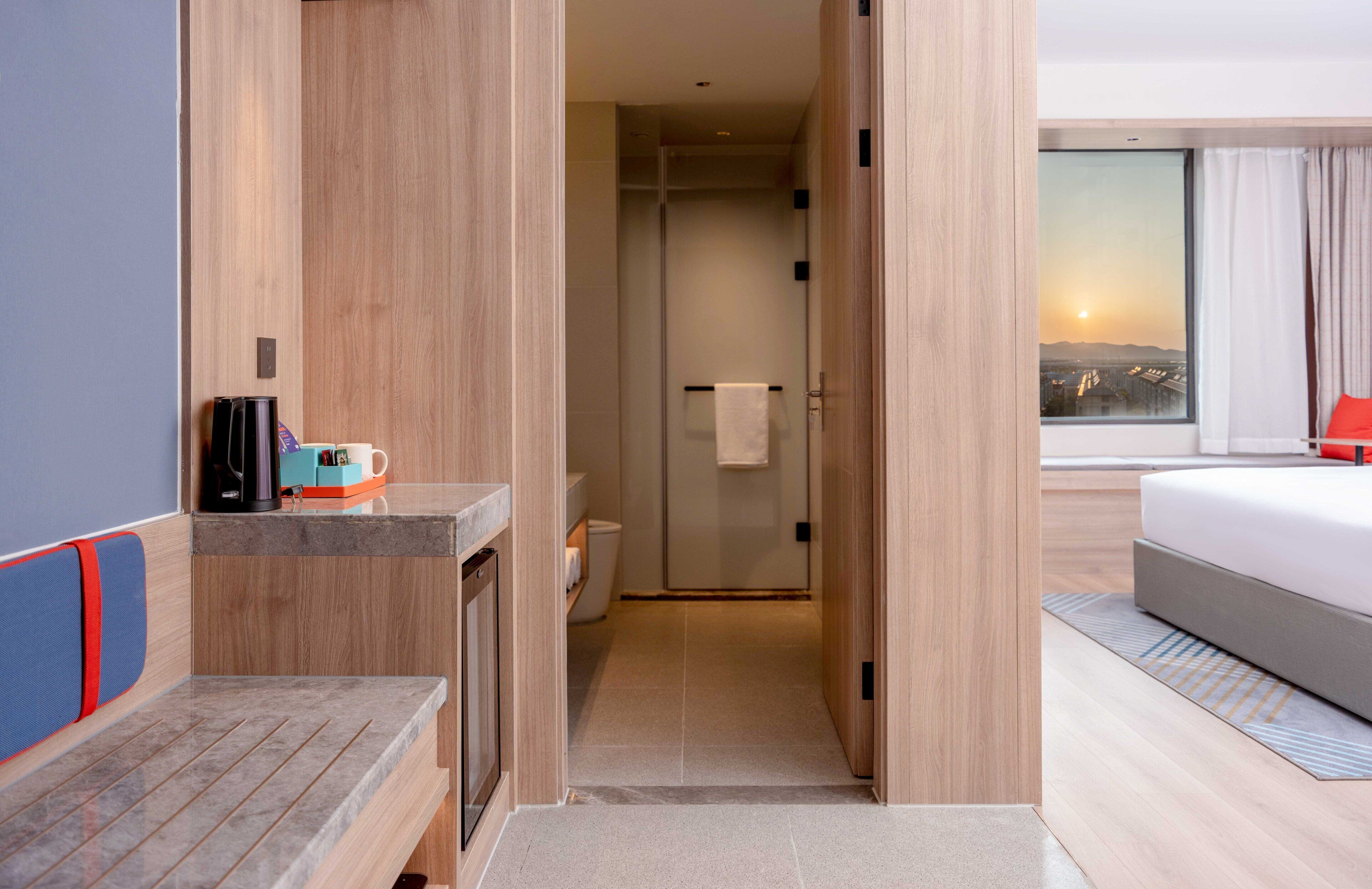 1 King Standard Extra Floor Space | Premium bedding, down comforters, memory foam beds, free minibar