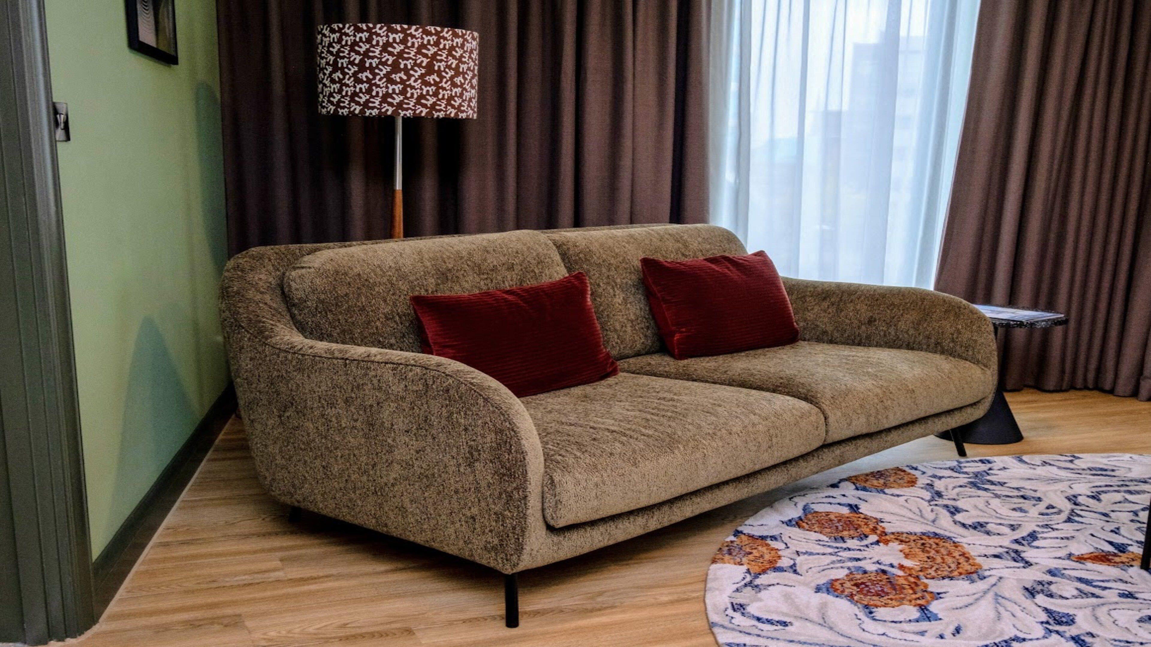 Suite, 1 King Bed (Super King) | In-room safe, soundproofing, iron/ironing board, WiFi (free)