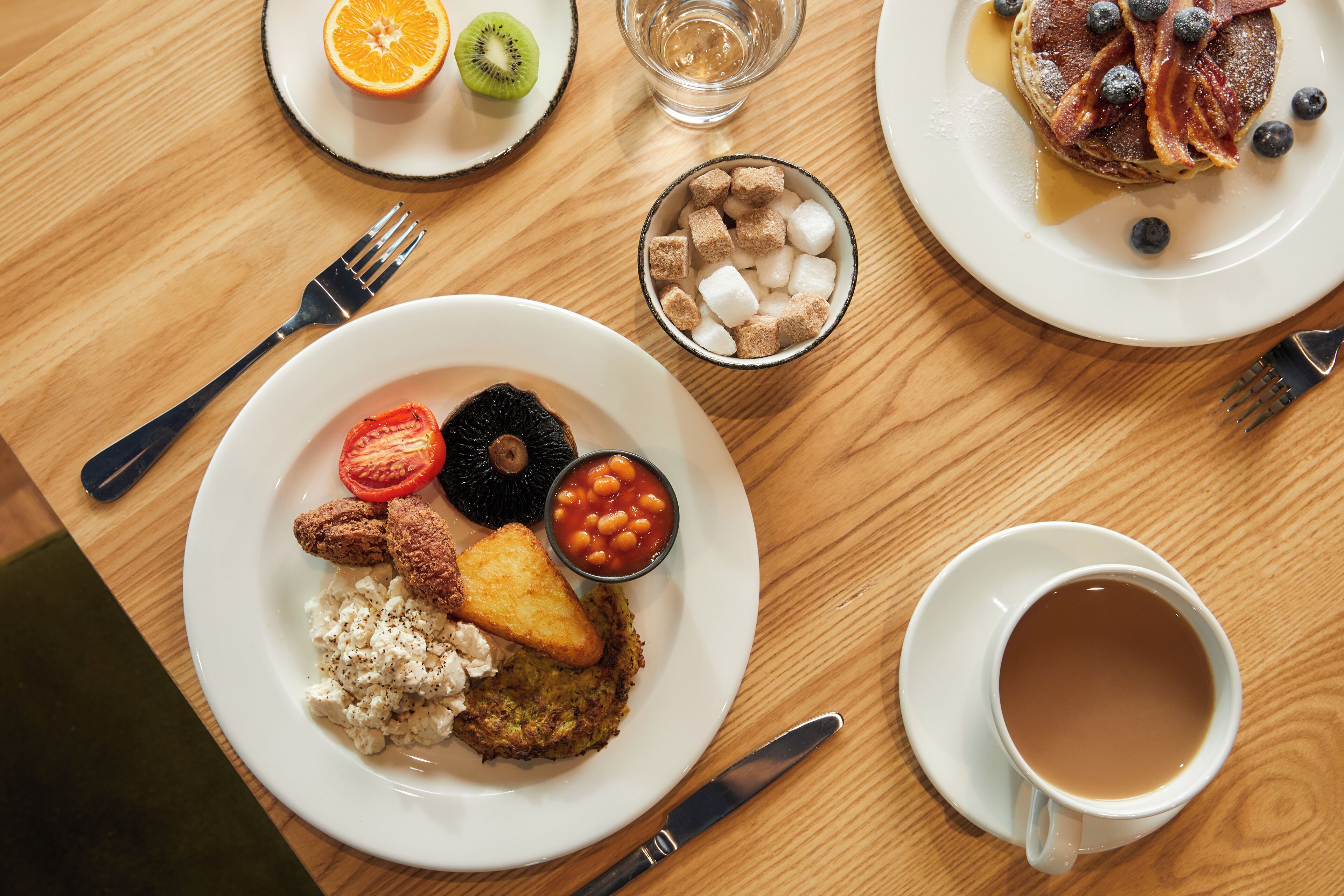 Daily full breakfast for a fee