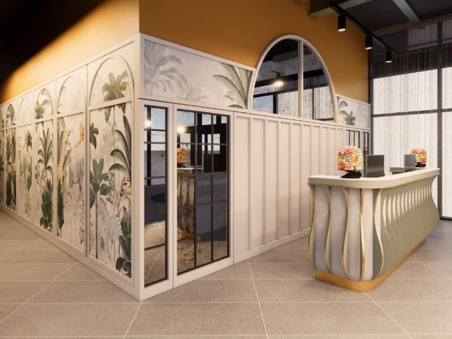 Pintu masuk interior