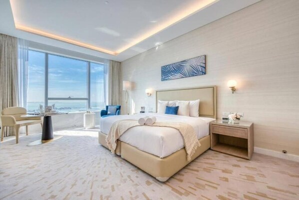 1 bedroom, WiFi - Paradise Sea View Studio with St Regis Amenities (دبي)