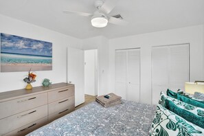 1 多间卧室、熨斗/熨衣板、WiFi、床单