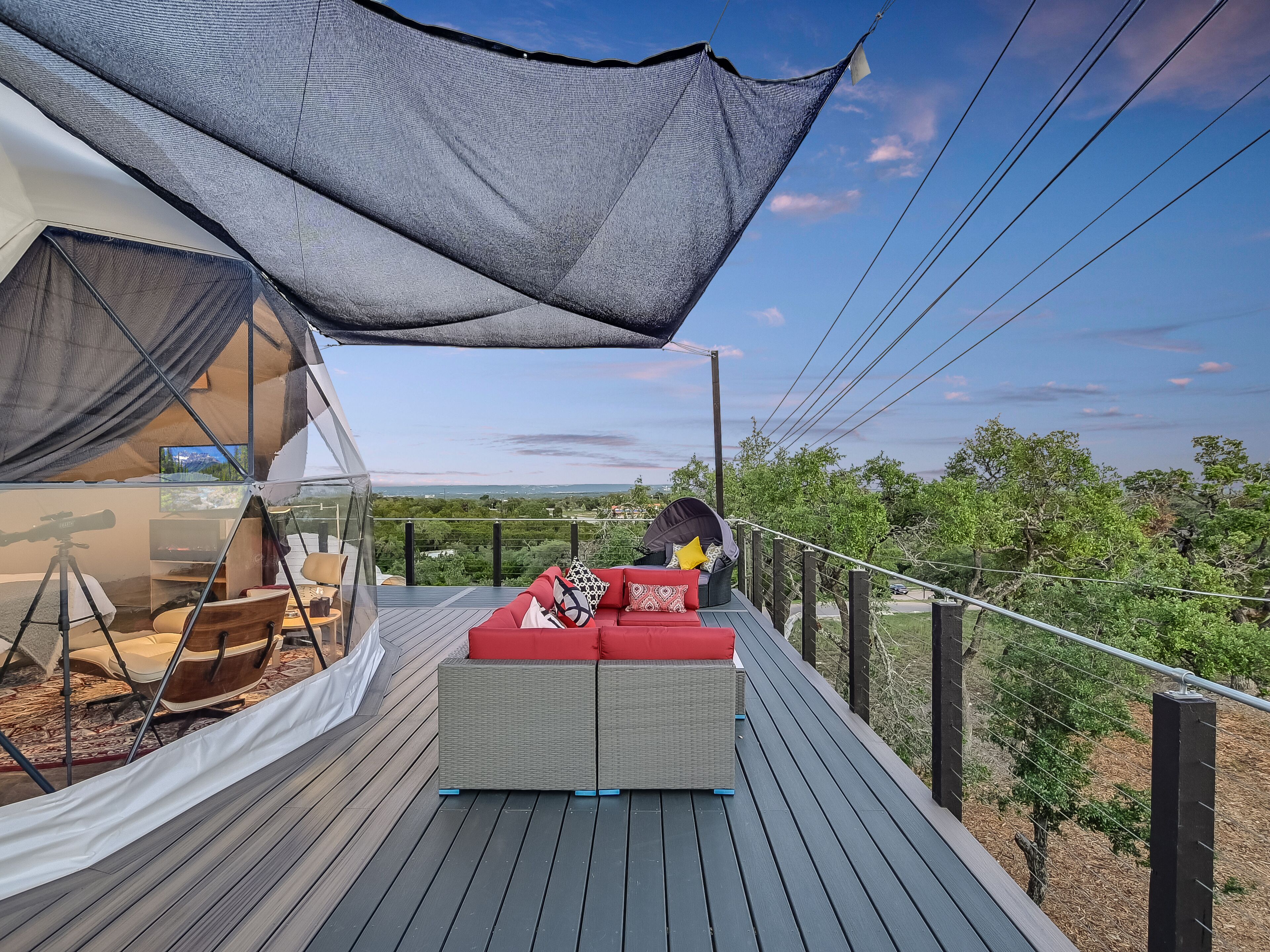 Overnattingsstedets uteområder