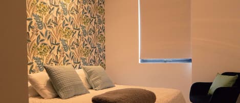 1 chambre, fer et planche à repasser, Wi-Fi gratuit, draps fournis