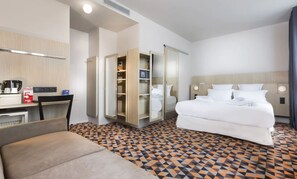 1 slaapkamer, een strijkplank/strijkijzer, wifi, beddengoed