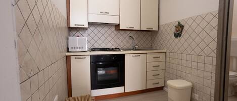 Een oven, een kookplaat