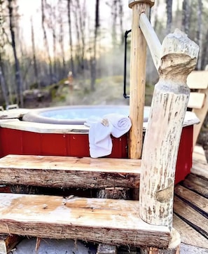 Baignoire à remous extérieure