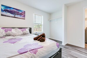 3 dormitorios, tabla de planchar con plancha, wifi y ropa de cama