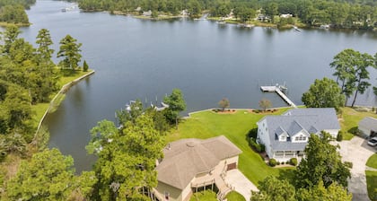 Knot Lost with gorgeous water views