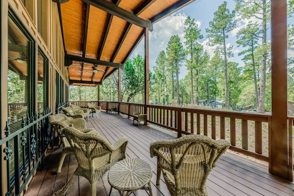 Large Covered Front Porch