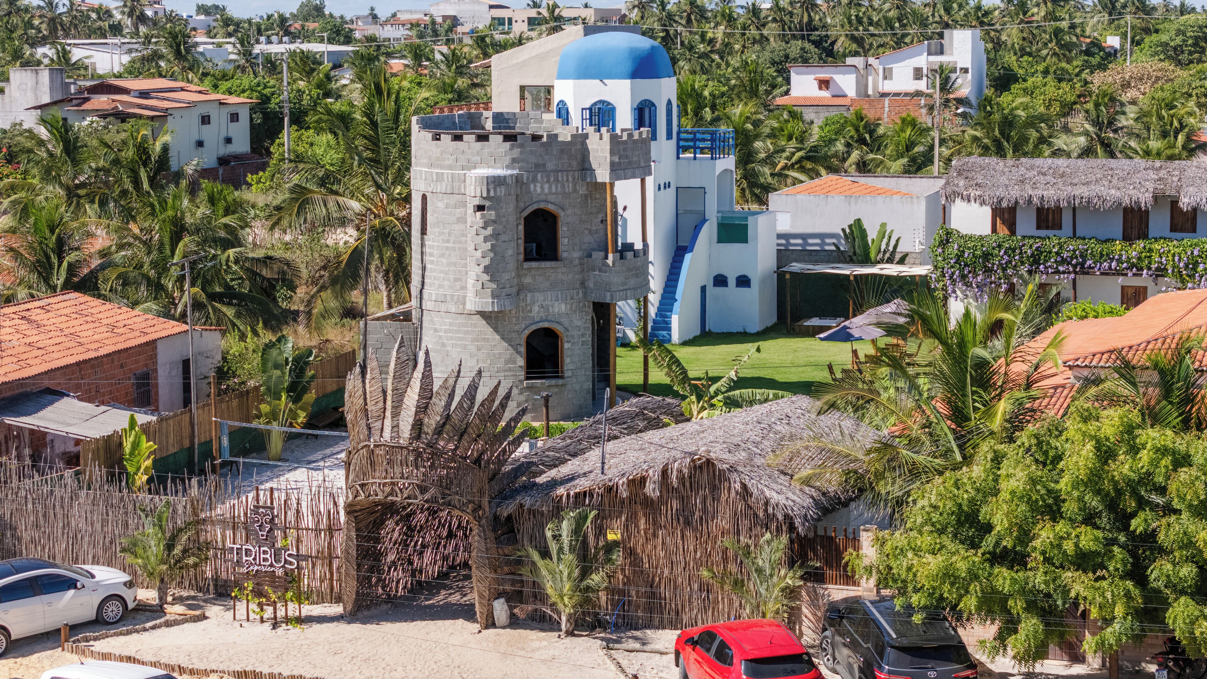 Façade de l’hébergement