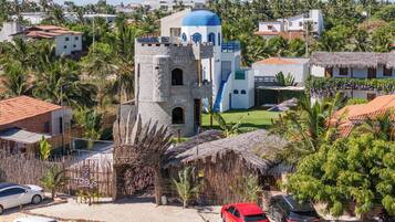 Façade de l’hébergement