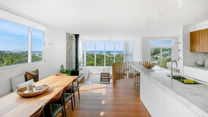 Dining - Luxe Paradise with sweeping Ocean Views & Pool (Kingscliff)