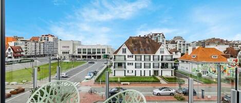 Vue depuis lâhĂ©bergement