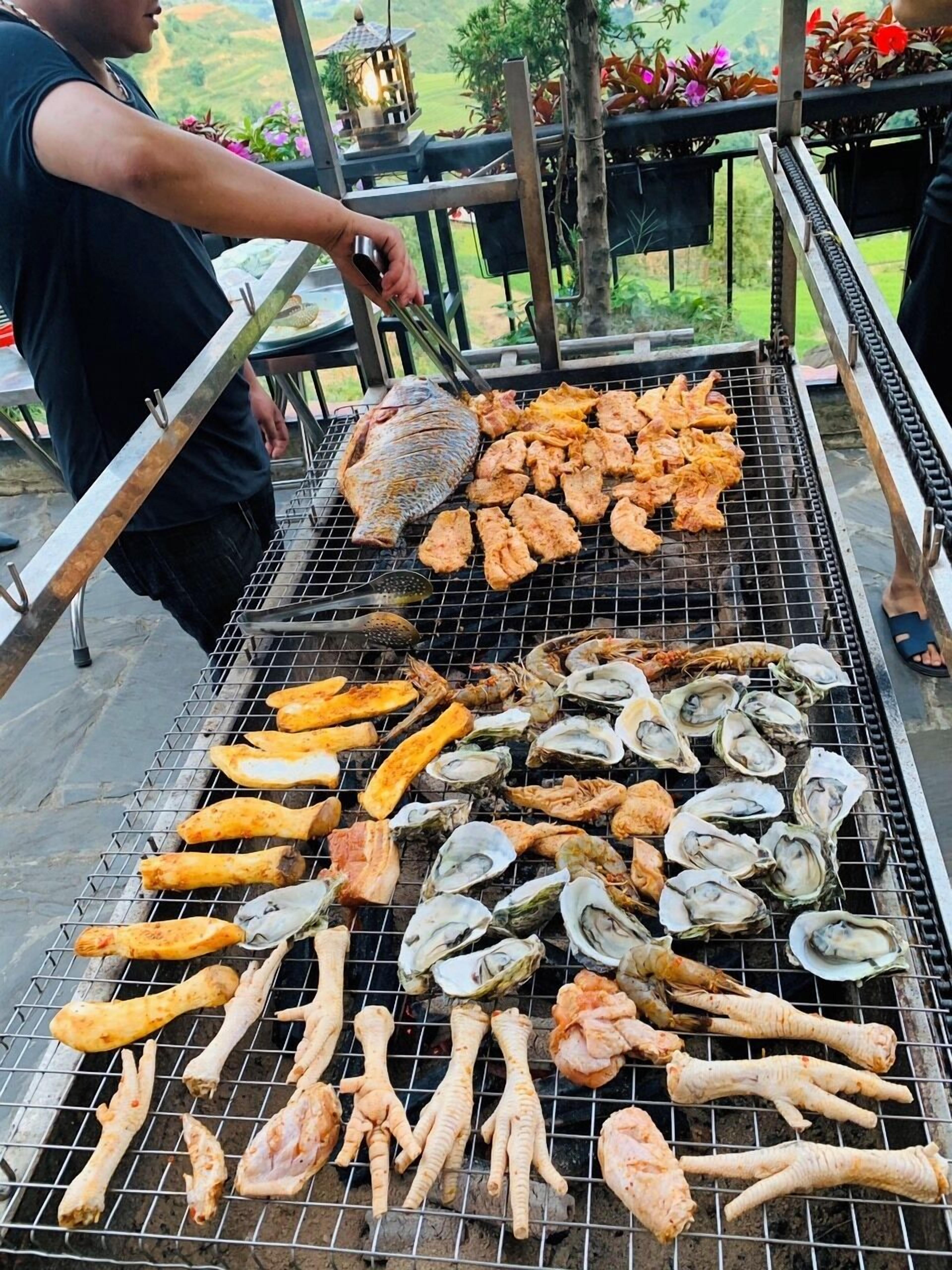 Grill-/piknikområde