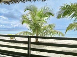 Vue sur la plage/l’océan