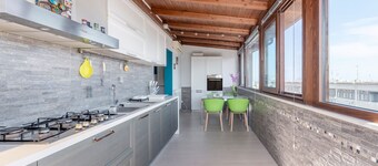 Vacation Home "Penthouse Palermo" with Sea View, Private Terrace & Wi-Fi