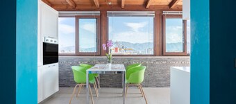 Vacation Home "Penthouse Palermo" with Sea View, Private Terrace & Wi-Fi