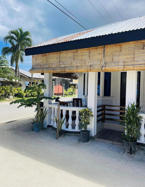 Entrada de la propiedad