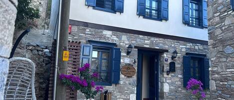 Façade de l’hébergement