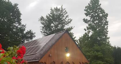 Chalet 'Le Ty Gßte - Sud Morbihan' avec terrasse privée, Wi-Fi et climatisation