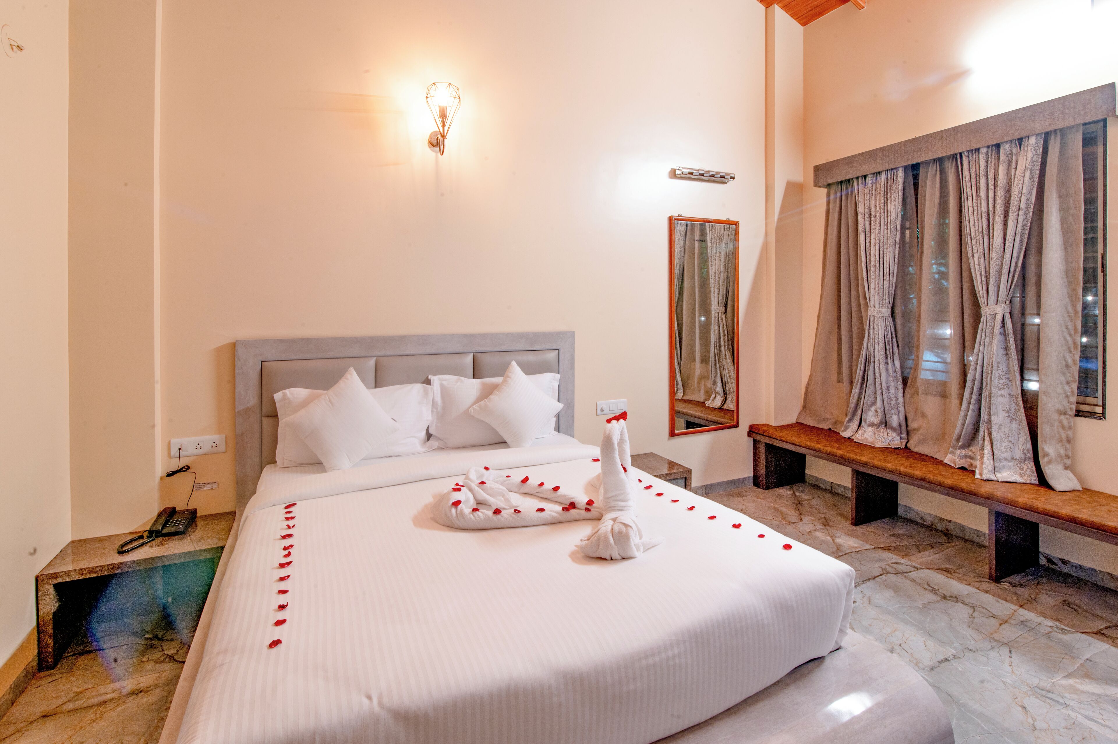 1 habitación, ropa de cama de alta calidad y sistema de insonorización 
