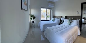 2 chambres, fer et planche Ă repasser, Wi-Fi gratuit, draps fournis