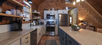 Charming Blue Ridge Cabin | Private Pond and Waterfall | Deer Haven by AvantStay