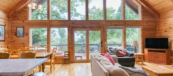 Incredible View, Hot Tub, Fire Pit, Grill & Foosball | Mountain Gem by AvantStay