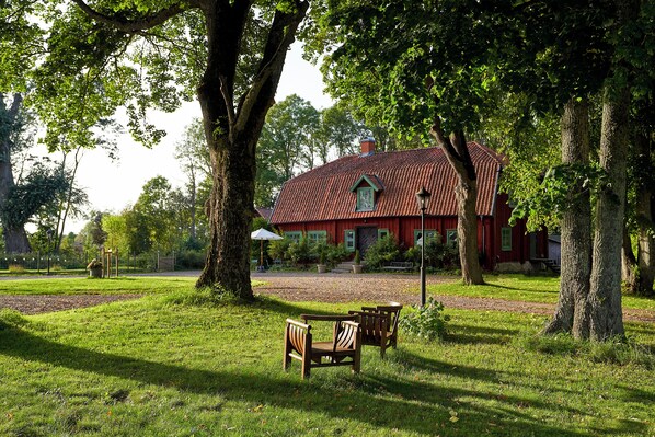 Façade de l’hébergement