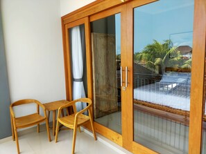 Deluxe Double Room with Balcony | Balcón