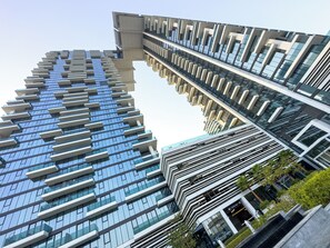 Façade de l’hébergement