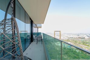 Deluxe-Apartment | Balkon