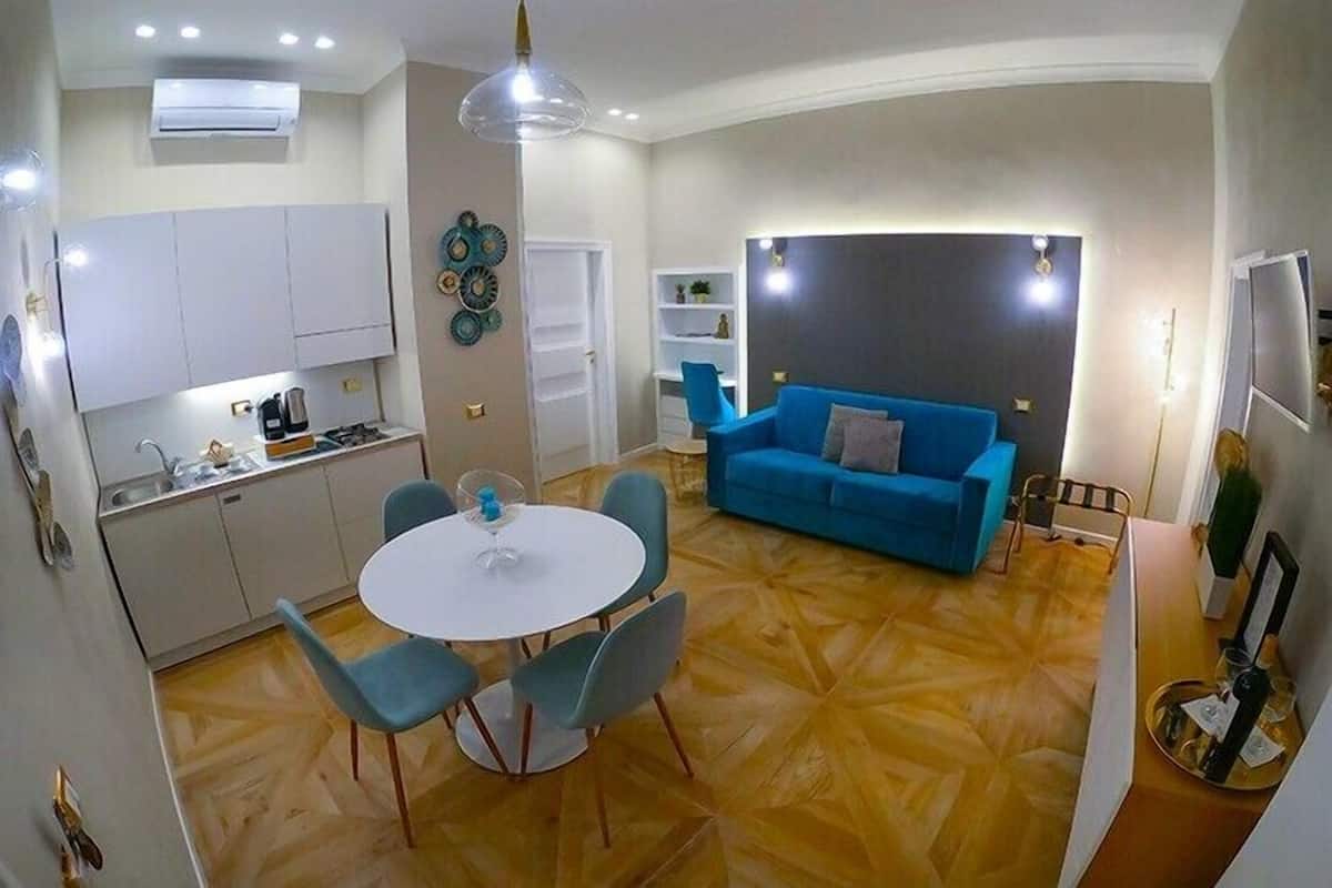 Appartamento Deluxe | 1 camera, biancheria da letto ipoallergenica, copriletto in piuma