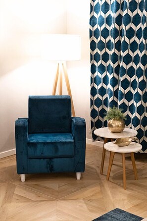 ซูพีเรียคอนโด | 1 ห้องนอน, เครื่องนอนป้องกันสารก่อภูมิแพ้, ผ้านวมขนเป็ด, เตียงเมมโมรีโฟม