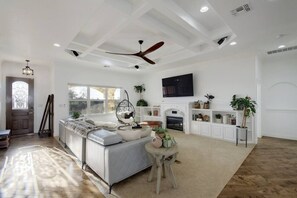 Smart TV, fireplace, offices