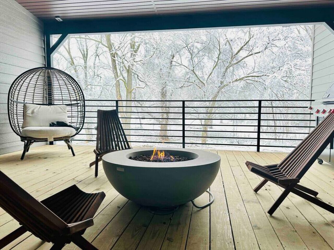 Enceinte de l’hébergement