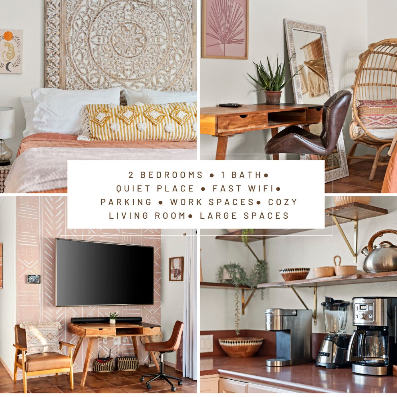 Quiet Retreat: Cozy 2BR on Brushy Bend with Deer