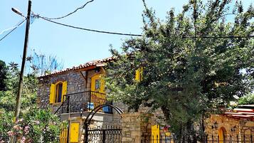 Façade de l’hébergement
